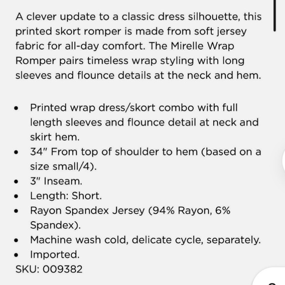 LILLY PULITZER MIRELLE ROMPER - SIZE SMALL - Picture 7 of 11